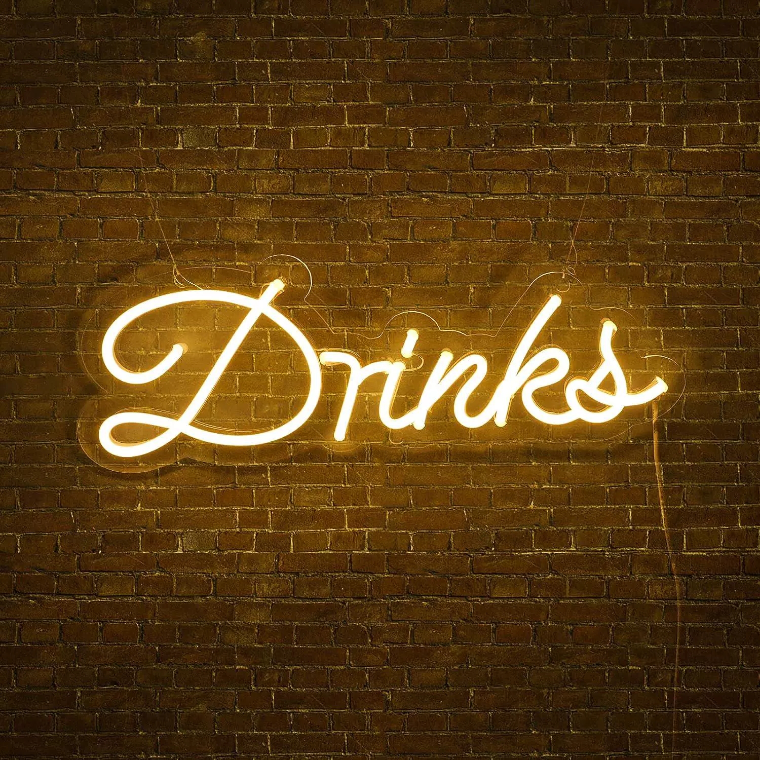 Long acrylic store light box